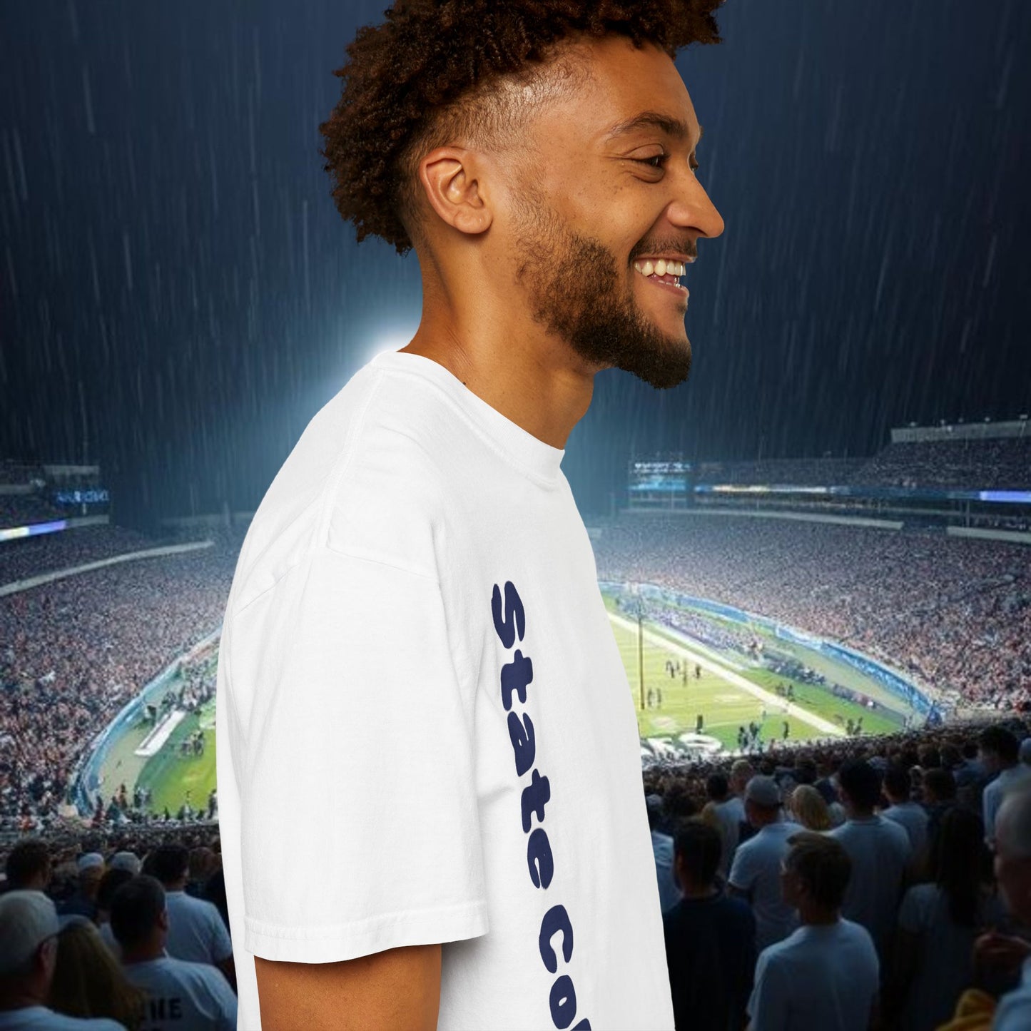 State College Tee - Unisex Garment-Dyed T-Shirt, College Merch, Graphic Tee, Nittany Lion Shirt, Back to School Style