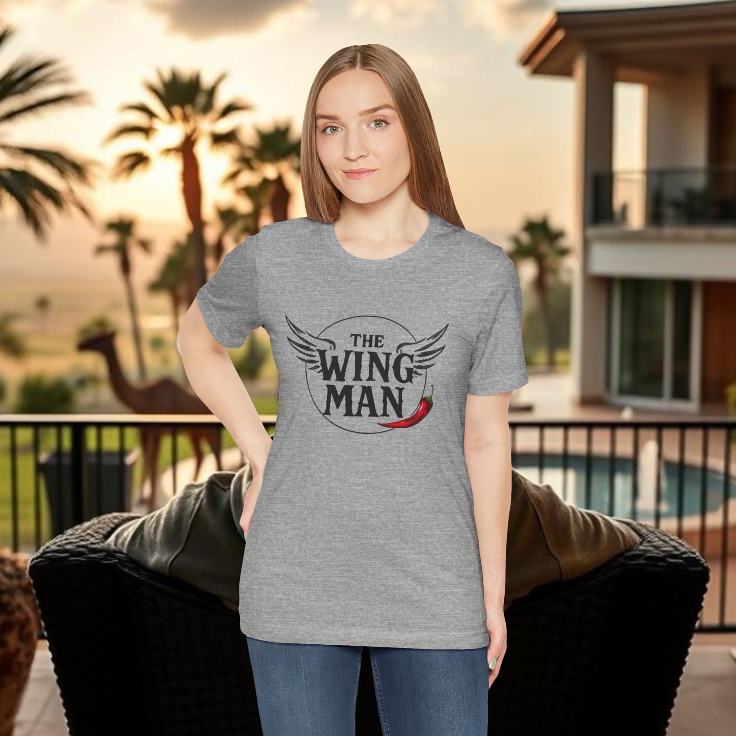 The Wing Man T-Shirt — Funny BBQ & Hot Wing Lover Tee