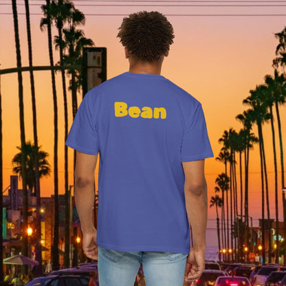 Legend Tribute Unisex Garment-Dyed T-Shirt with '8 & 24' and 'Bean' Text - Casual Wear, Gift for Friends