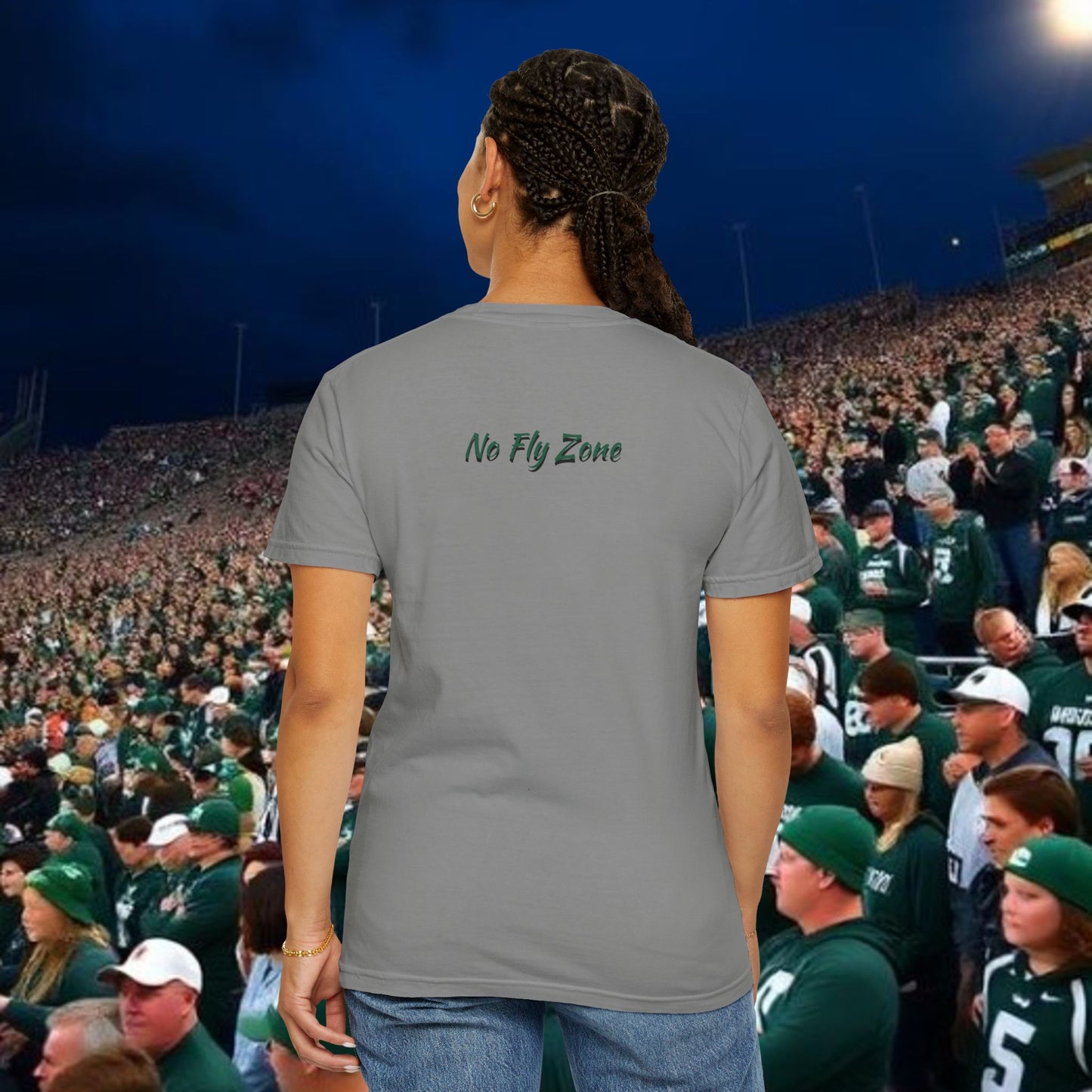 Stylish Unisex T-Shirt - Perfect for Game Days, Casual Outings, or Gift Ideas, Fun Tee for Sports Fans, No Fly Zone Apparel