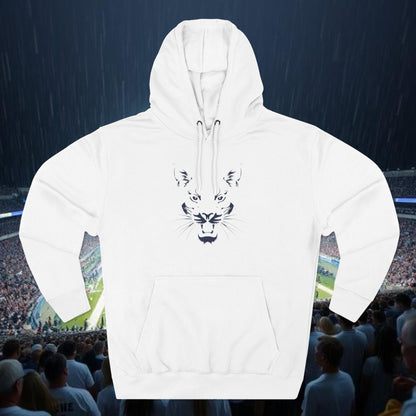 White Out Hoodie - Cozy Fleece, Stylish Layer, State College Gift, Casual Wear, Trendy Outfit, Winter Essential