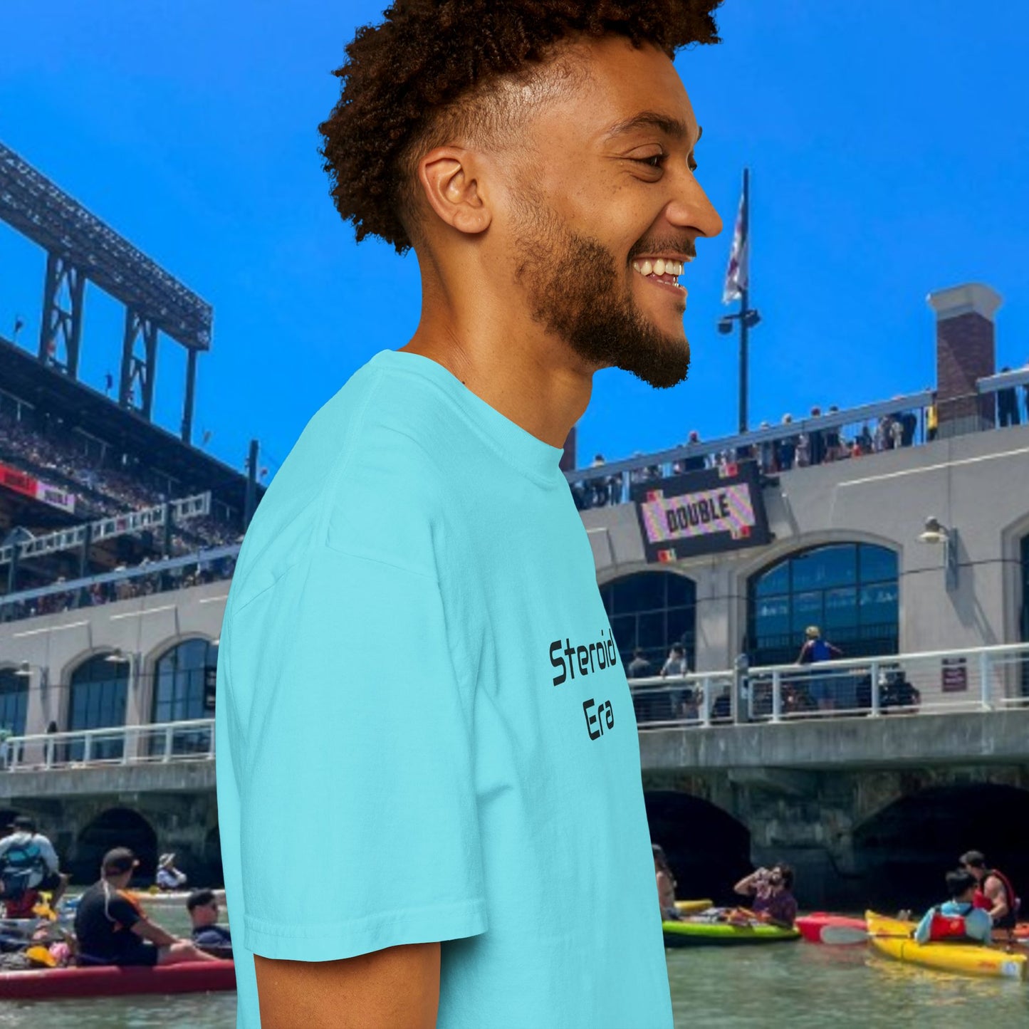 Vintage Baseball Unisex Garment-Dyed T-shirt, 90's Steroid Era Tee Shirt, Athletic Sports Tee, Retro Baseball Shirt, Sports Fan Gift,