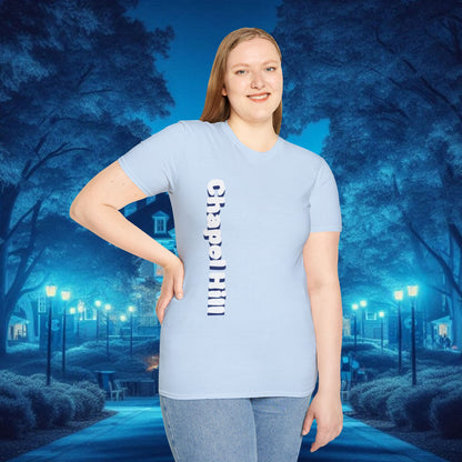 Chapel Hill 23 Unisex Softstyle T-Shirt - Casual Fan Tee, Sportswear, College Apparel, Gift for Graduates, Game Day Shirt