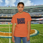 Vibrant Bear Down Unisex T-Shirt | Trendy Graphic Tee, Casual Wear, Gift for Sports Fans, Summer Style.