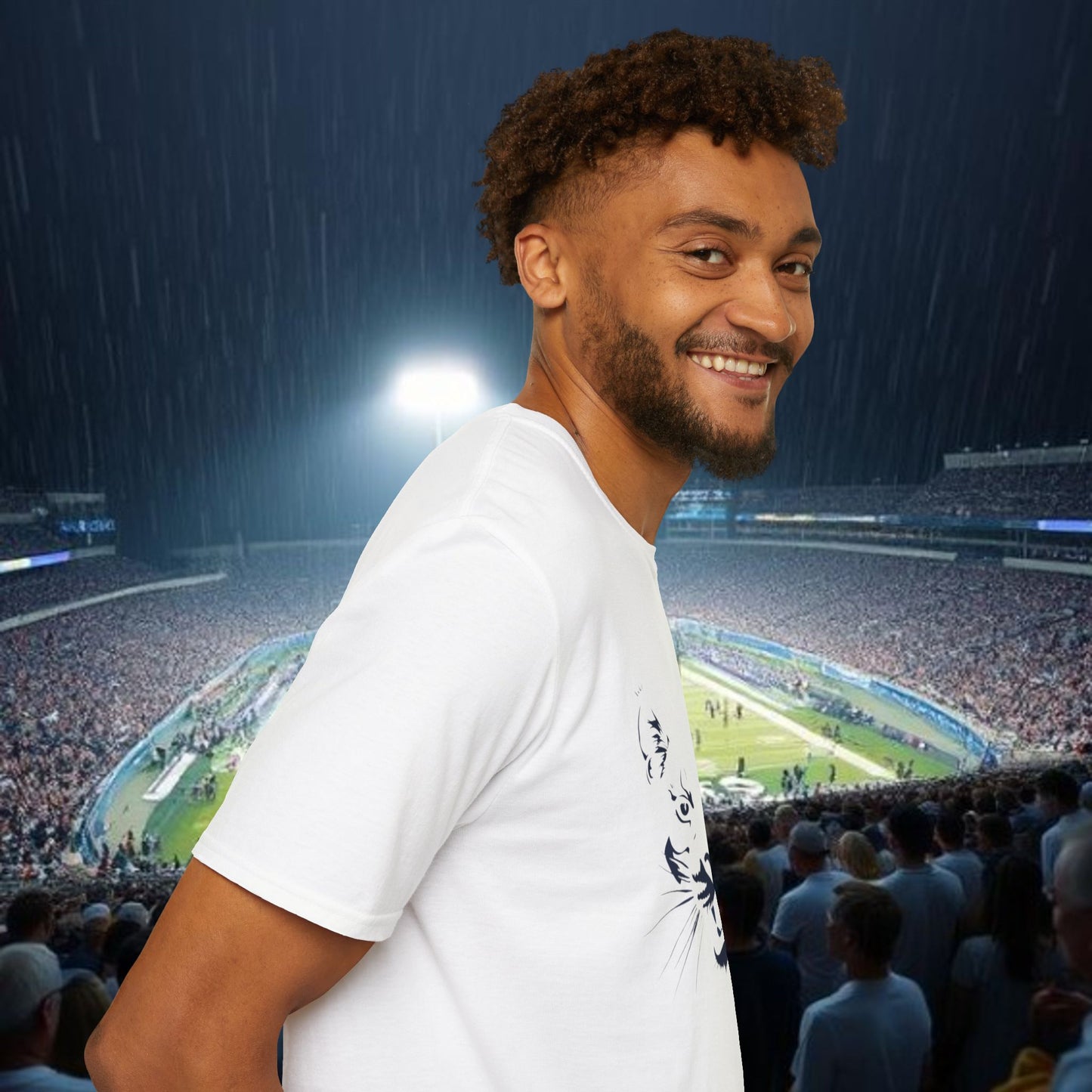 Graphic T-Shirt, Unisex Tee, College Shirt, Casual Wear, College Fashion, Gift for Sports Fans