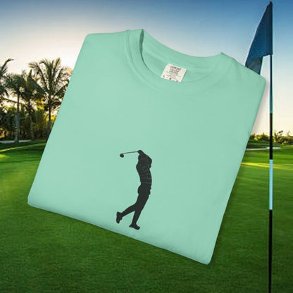 Golf Lover's Unisex Garment-Dyed T-Shirt - Perfect Gift for Golf Enthusiasts, Casual Wear, Sports Apparel, Father's Day, Birthday