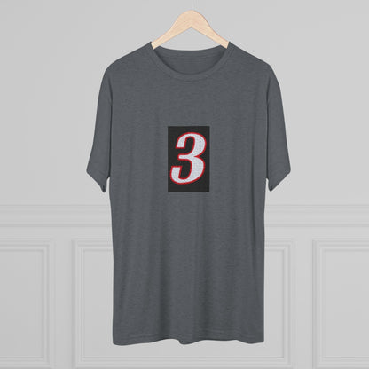 Legends Philly 3 Graphic Tee — Retro Number Front, Script 'Philly' Back