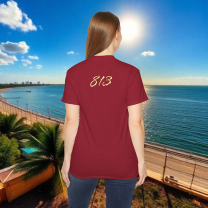 TB Monogram Tee — 813 Tampa Area Short-Sleeve T-Shirt