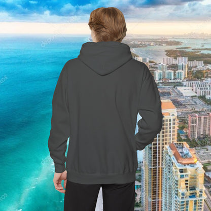 Teal Retro Legends Garment-Dyed Hoodie with 10 Design, Stylish Hoodie, Casual Wear, Unique Gift, Trendy Apparel
