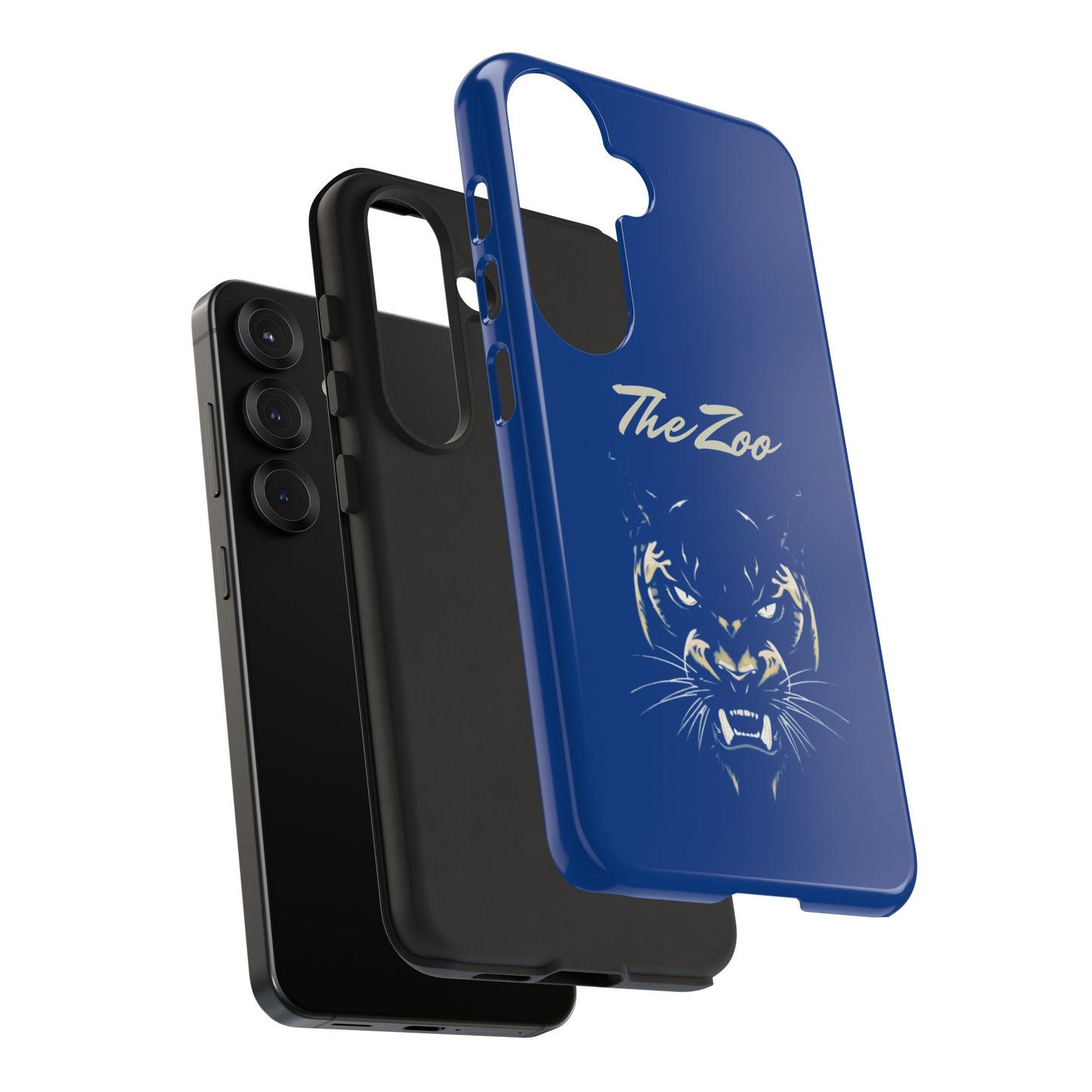 The Zoo Themed Phone Case | Tough Cases for Basketball Fans | Gift for Friends, Unique Phone Accessories, Panther Design, The Zoo Fan Zone