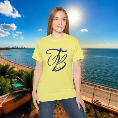 TB Monogram Tee — 813 Tampa Area Short-Sleeve T-Shirt