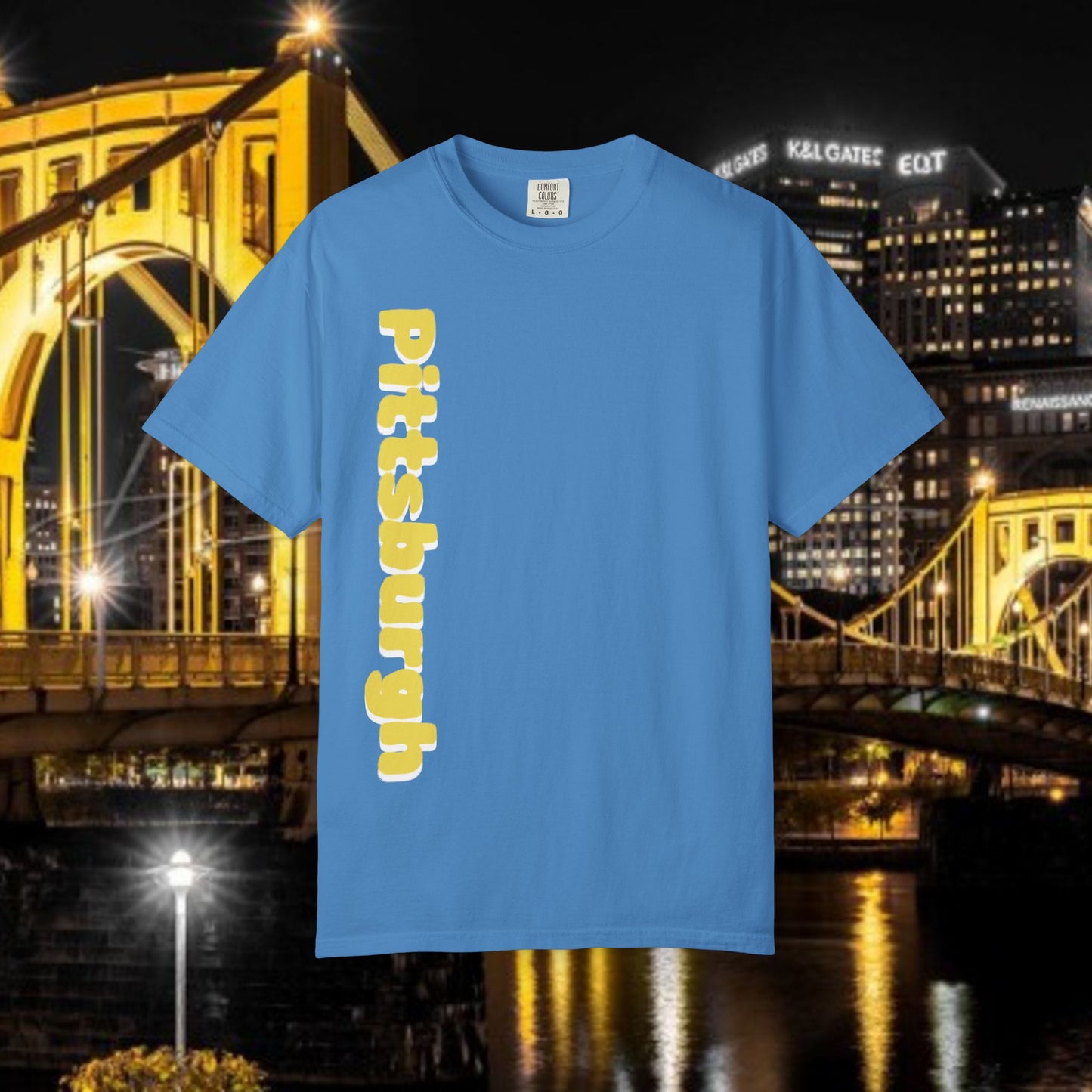 Pittsburgh Graphic T-Shirt, Unisex Shirt, Casual Wear, Sports Apparel, Gift for Sports Fans, Birthday Gift, Streetwear