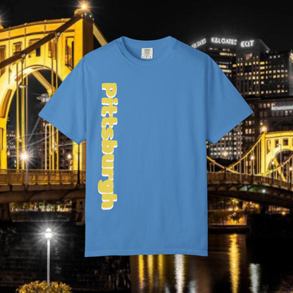Pittsburgh Graphic T-Shirt, Unisex Shirt, Casual Wear, Sports Apparel, Gift for Sports Fans, Birthday Gift, Streetwear
