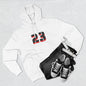 23 Fleece Hoodie, Stylish Sportswear for Game Day, Unisex Sweatshirt, Athletic Fashion, Cozy Hoodie, Perfect for Fans