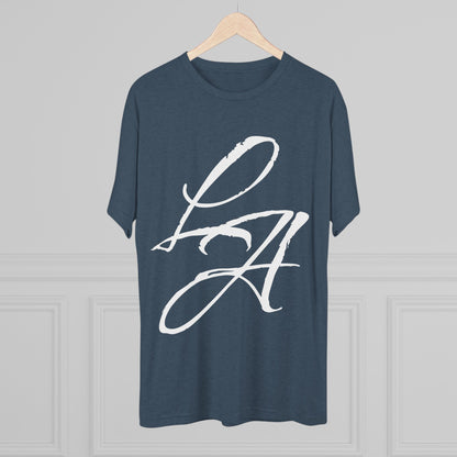 LA Script T‑Shirt — Vintage Los Angeles Graphic Tee, Super Soft Tri-Blend Material