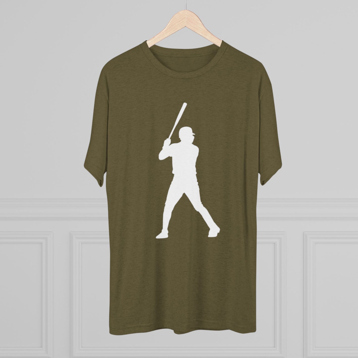 Baseball Stars Silhouette Tee - #13 on the Back, Baseball Legends, Soft Style Tri-Blend T-Shirt Perfect for Gameday