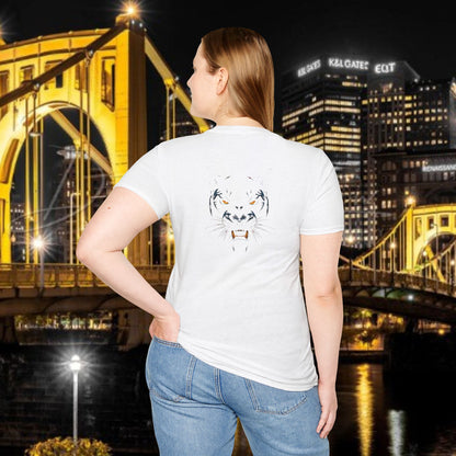 Pittsburgh Softstyle Tee, Unisex Graphic T-Shirt, Casual Wear, Sports Fan Apparel, Gift for Him/Her