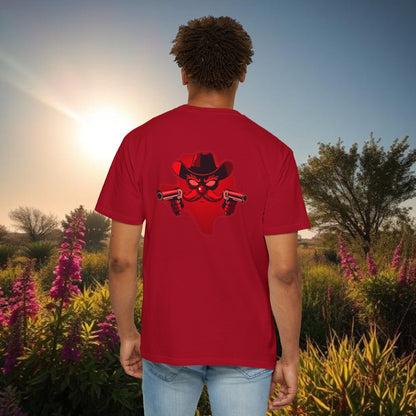 Cowboy T-Shirt — 806 Area Code Shirt with cool Cowboy Design, Gameday Tee