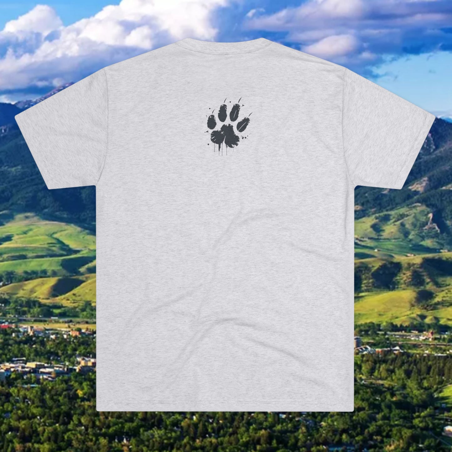 Poor Grizzlies Unisex Tri-Blend Crew Tee - 'Poor Grizzlies', Casual T-Shirt, Gift for Sports Fans, Eco-Friendly Apparel, Bobcat Fans