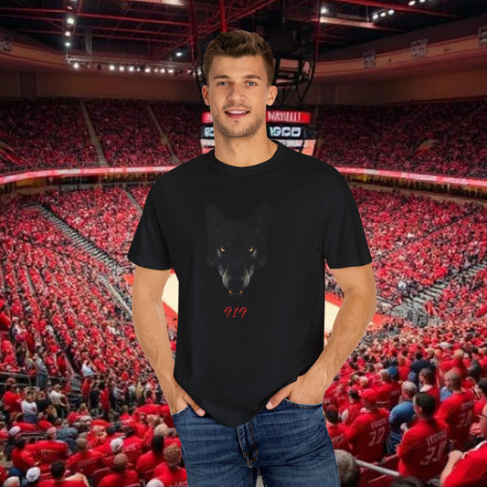 919 Area Code Graphic T-Shirt, Unisex Fan Tee, Tailgate Gear, Streetwear, Unique Art Shirt, Stylish Gift Idea