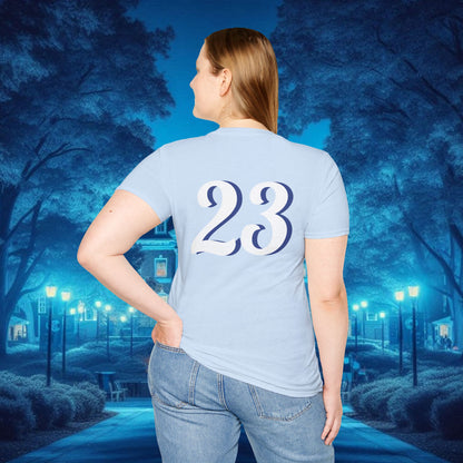 Chapel Hill 23 Unisex Softstyle T-Shirt - Casual Fan Tee, Sportswear, College Apparel, Gift for Graduates, Game Day Shirt