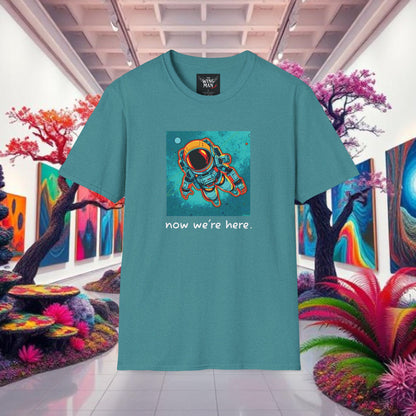 Astronaut Graphic T-Shirt | Unisex Space Tee, Gift for Astronaut Lovers, Hip Hop Fans, Casual Wear, Festival Shirt