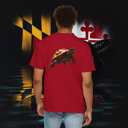 College Park Garment-Dyed T-Shirt: Perfect for Fans, College Spirit, Casual Wear, Gifts, and Events