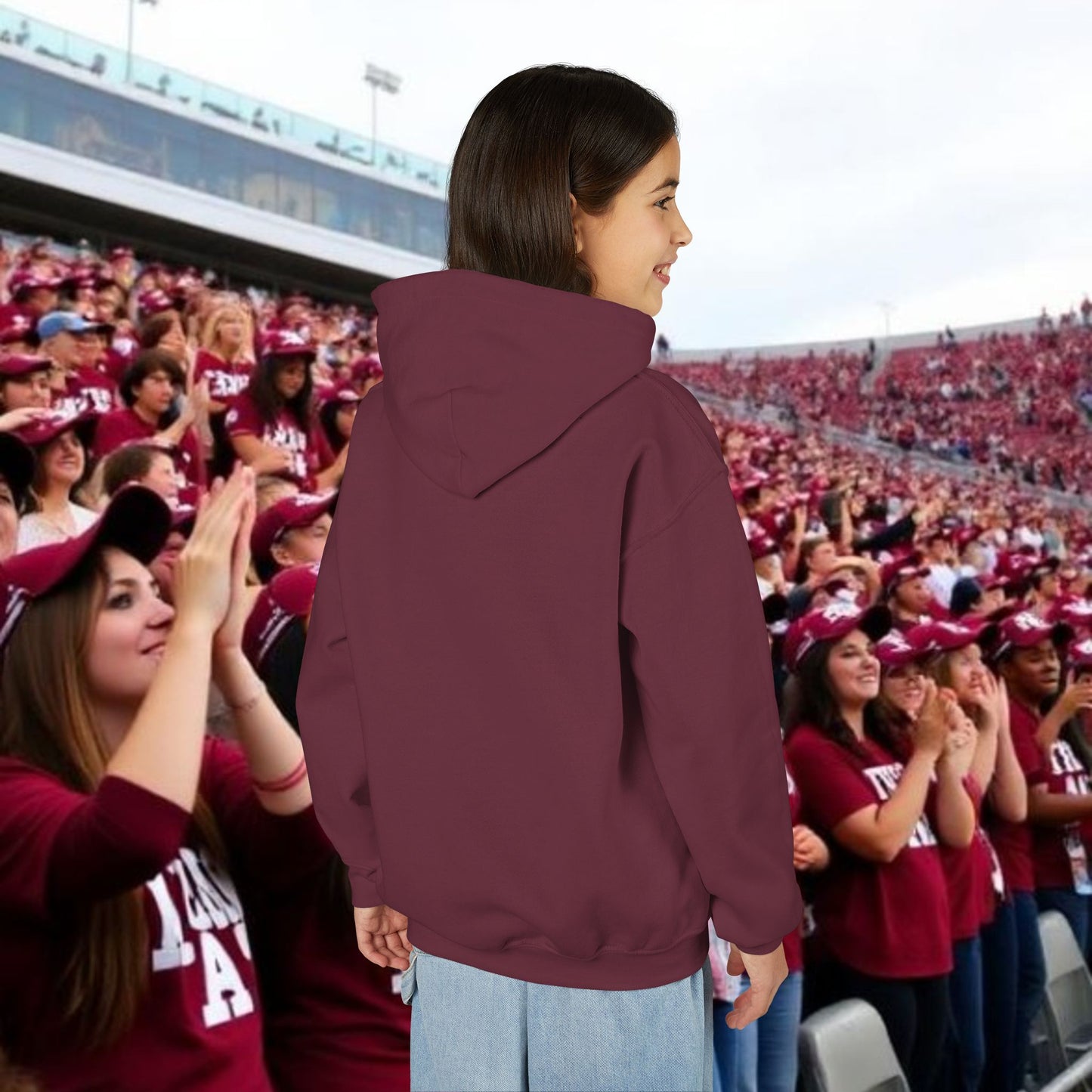Stylish Sports Hoodie for Young Fans | Game Day, School Spirit, Team Apparel, Gifts for Kids, Comfortable Casual Wear