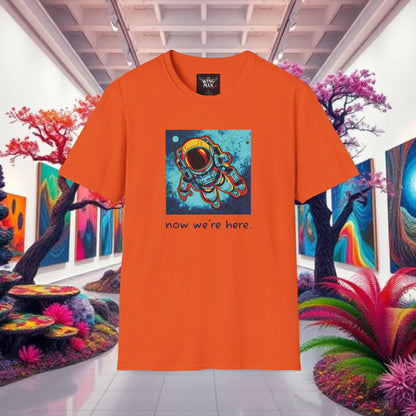 Astronaut Graphic T-Shirt | Unisex Space Tee, Gift for Astronaut Lovers, Hip Hop Fans, Casual Wear, Festival Shirt