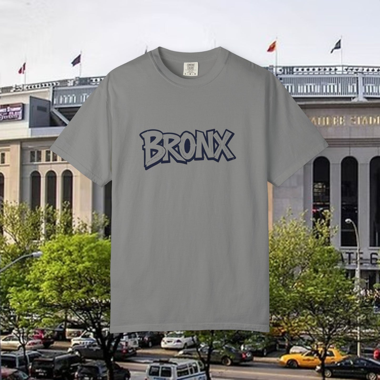 Bronx Unisex Garment-Dyed T-Shirt, Streetwear Tee, Urban Style Shirt, New York Fashion Top, Gift for NYC Lovers