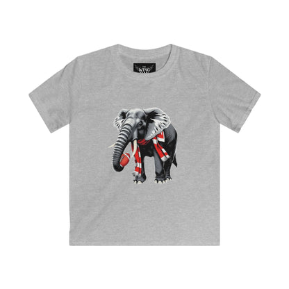 Kids Elephant Graphic Tee, Fun Animal Shirt, Cute Kidswear, Gift for Birthdays, Safari Theme Apparel