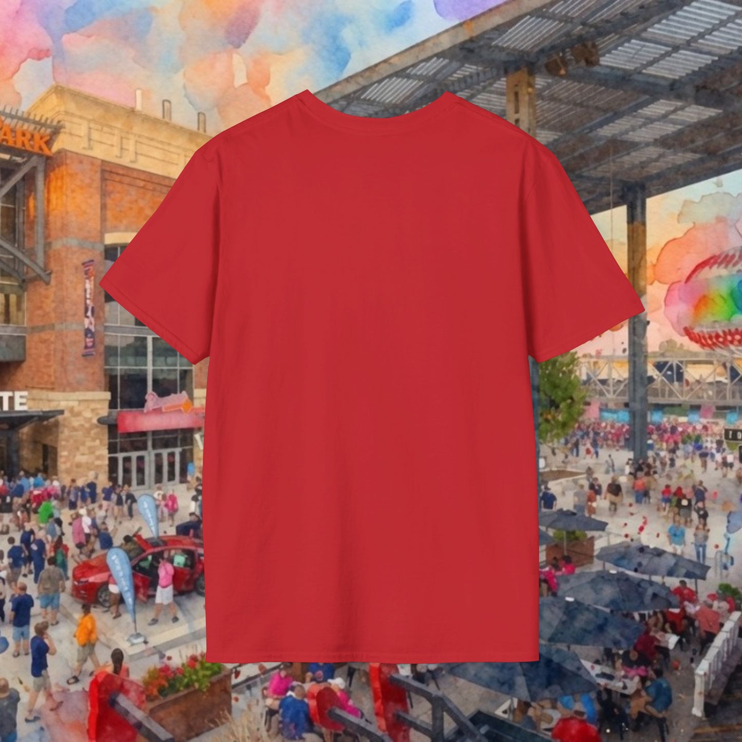 Baseball Stars Unisex T-Shirt, Softstyle Tee, Sports Fan Apparel, Gift for Athletes, Personalized Team Shirt, Casual Wear