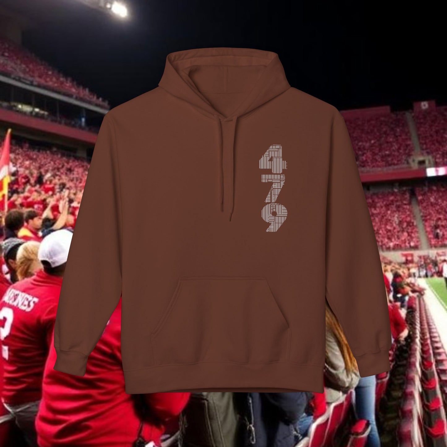 Boar Graphic Hoodie — Rugged Wild Boar Illustration with '479' Chest Print