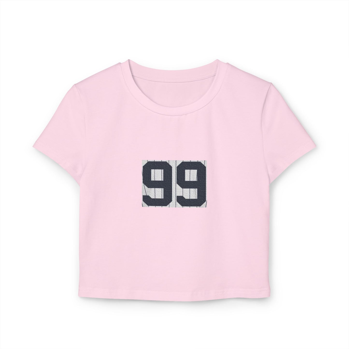 Baseball Stars 99 Graphic Women's Baby Tee, Cute Casual Top, Trendy Crop Tee, Summer T-Shirt, Gift for Her, Unique Party Wear