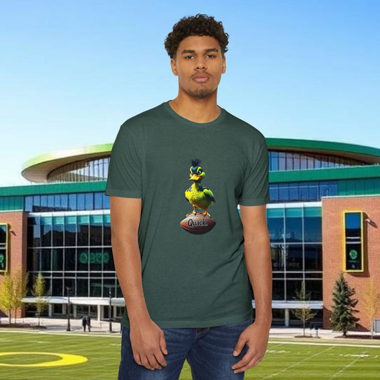 Quacky Game Day Unisex T-Shirt | Fun Sports Tee for Fans, Perfect for Tailgating, Gift for Sports Lovers, Quack Football Shirt
