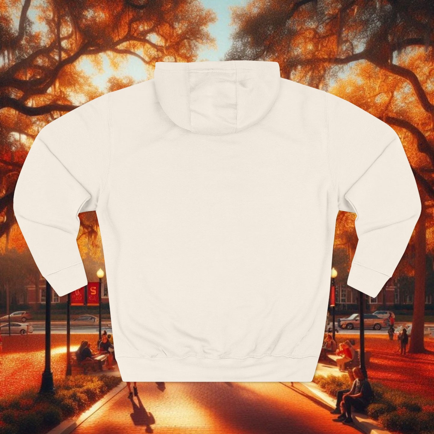 Seminoles Inspired Fleece Hoodie, Game Day Apparel, College Sports Fan Gift, Football Spirit Wear