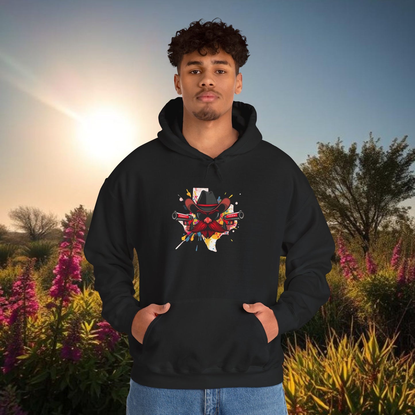 Hoodie — Retro Graphic Pullover, Perfect for Football Games or Hanging with friends. Stylish and soft style hoodie.