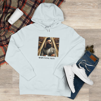 Wing Man Hooded Sweatshirt - Cozy Graphic Hoodie for King Vibe Lovers, Perfect for Casual Wear, Gifts, and Celebrations