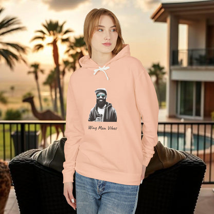 Unisex Wingman Vibes Hoodie, Casual Style Sweatshirt, Perfect Gift for Friends, Lightweight Hoodie for Everyday Wear