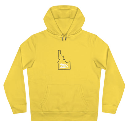 Idaho 208 King Hooded Sweatshirt, Cozy Hooded Sweatshirt, Unique Idaho Apparel, Perfect Gift for Outdoor Lovers, Casual Wear for All Seasons