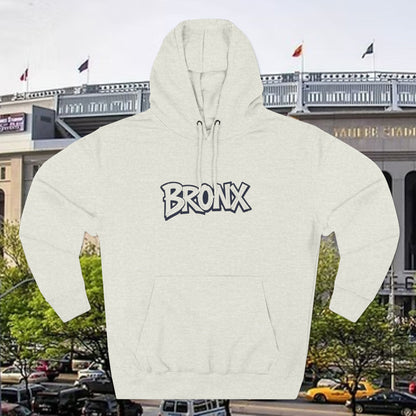 Stylish Bronx Fleece Hoodie - Cozy Streetwear for Fans, Perfect Gift for Baseball Fans, Casual Outfit, Unisex Hoodie, Urban Fashion