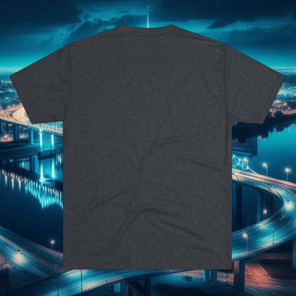 Memphis Script Tee — City Name Graphic T-Shirt, Tri-Blend Ultra Comfort, Perfect for a Night out or Gameday.