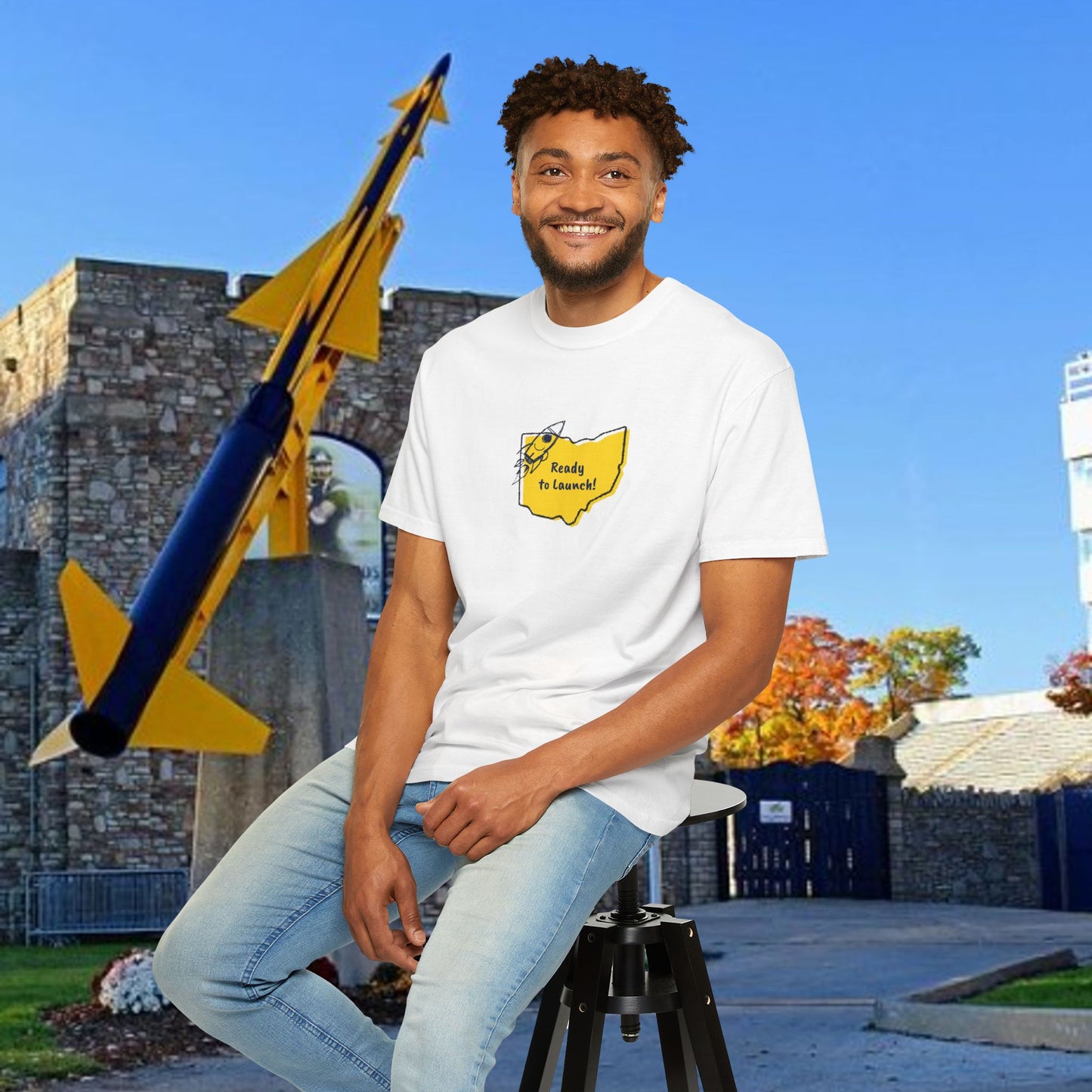 Toledo T-Shirt, Ready to Launch Graphic Tee, Unisex Casual Wear, Perfect Gift for Graduates, Ohioans