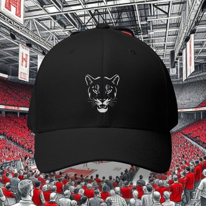 Cougar Embroidered Cap - Perfect for Outdoor Adventures, Gifts, Casual Wear, Festivals, and Sports and Houston Gameday