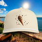 Ice Cream Cone Rope Cap — Retro Sunwashed Beach Hat