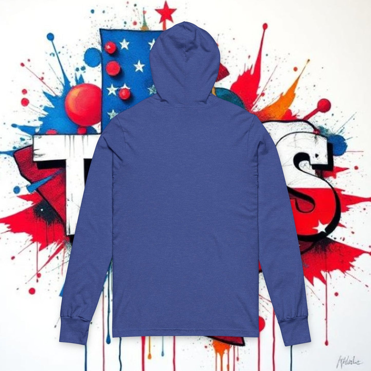 deGOAT Unisex Hoodie, Baseball Game Hooded Long Sleeve Tee, Comfy Unique Design