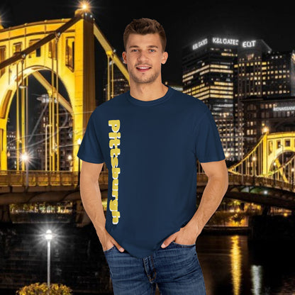 Pittsburgh Graphic T-Shirt, Unisex Shirt, Casual Wear, Sports Apparel, Gift for Sports Fans, Birthday Gift, Streetwear