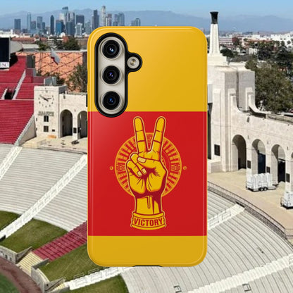 Victory Inspired Symbol Phone Case, Tough Phone Cover, Gift for Empowerment, Inspirational Tech Accessory, Unique Phone Protection