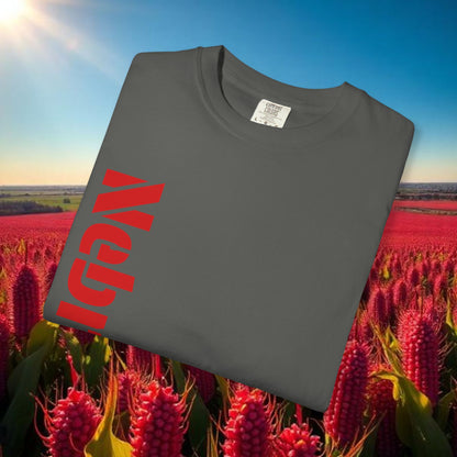 Lincoln Nebraska Area Code T-Shirt — White Tee with Red "Nebraska" & 402 Back Print, Soft-Style T-Shirt