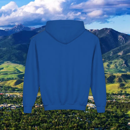 Bobcat Born Youth Hoodie, Cozy Sweatshirt for Kids, Great for School, Outdoor Adventures, Gifts, Sports Events